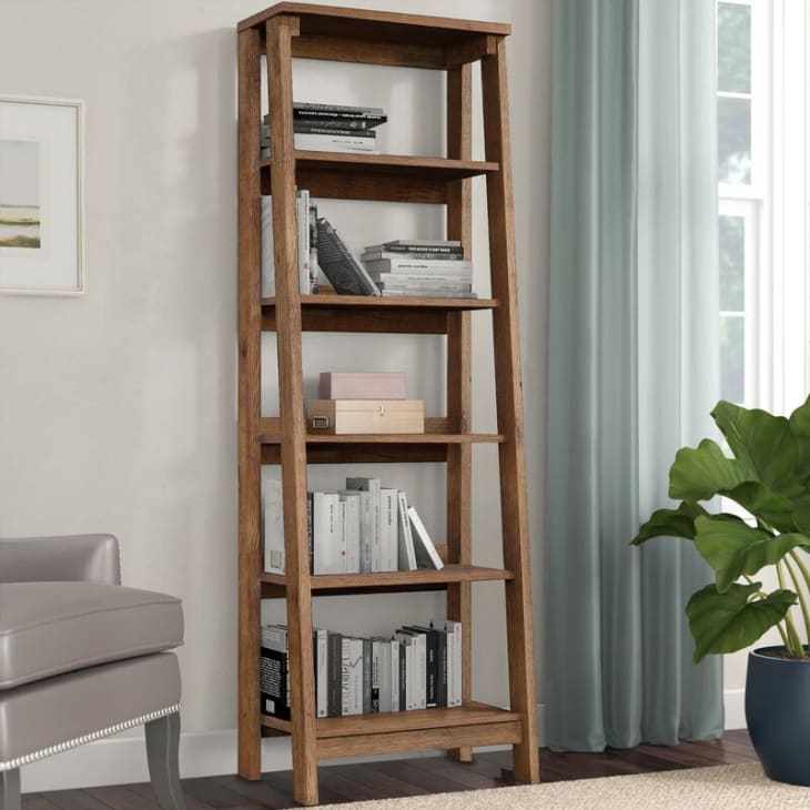 Small spaces ladder deals bookcase